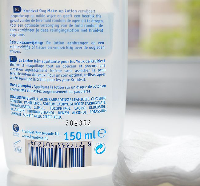 Kruidvat Oog MakeUp Remover • Cynthia